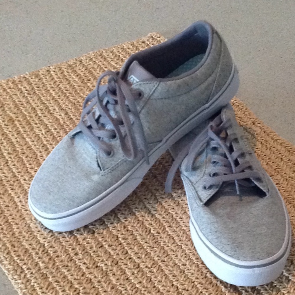 Vans ladies size 7.5 NWOT or Box gray